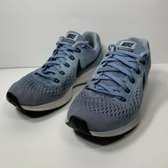 Nike Women's Size 8 Air Zoom Pegasus 34 Flywire Running Shoes 880560-400 Gray - Picture 1 of 10